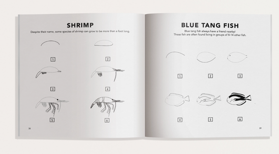 Under the Sea: How To Draw Books For Kids (Mini)