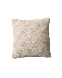  Embroidered Shell Pillow