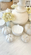 White Pumpkin Plates