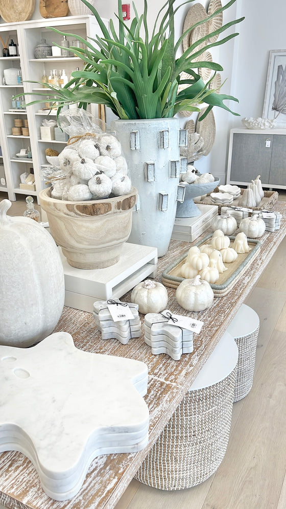 Marble Ghost Coaster Set