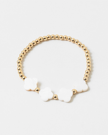  Mother of Pearl Multi Clover Bracelet