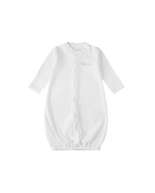  Hello World Newborn Convertible Gown - 3 Colors Available