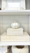 Capiz Shell Pumpkin