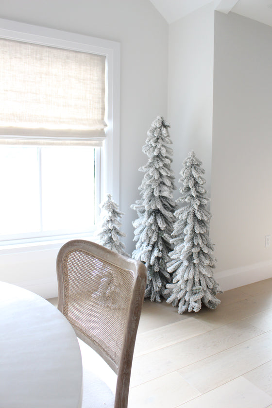 Flocked Alpine Tree - 3 Sizes Available