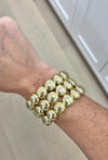 Bradley Gold Ball Bracelet