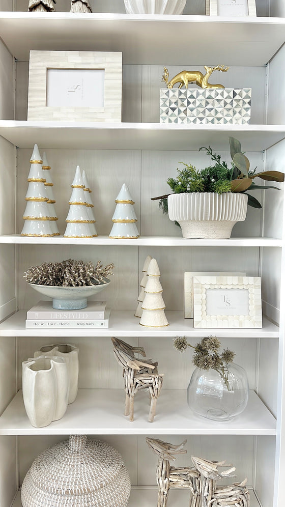 Glitte Pinecone Ornament