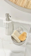 Marble Fluted Soap Pump