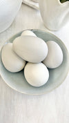 Paper Mache Egg - 3 Colors Available