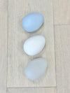 Paper Mache Egg - 3 Colors Available