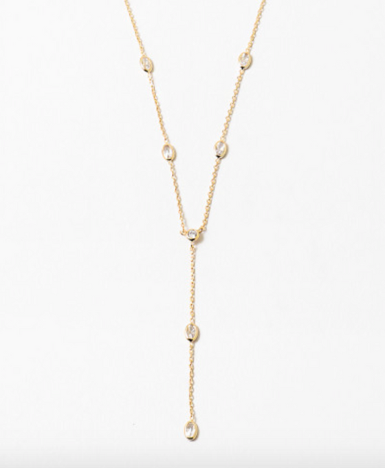 Dainty "Y" Chain Necklace