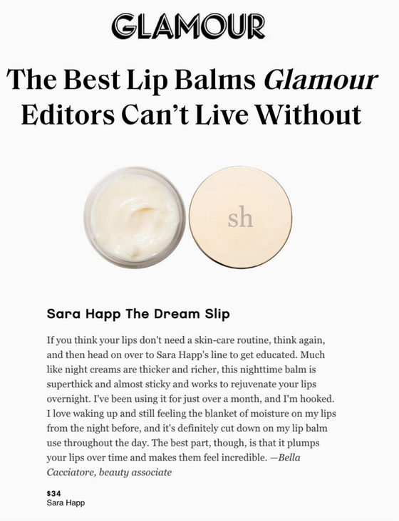 The Dream Slip® Overnight Lip Mask