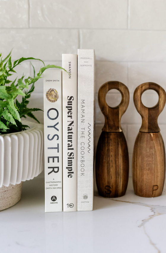 Wood Salt & Pepper Mills (Sold as Set)