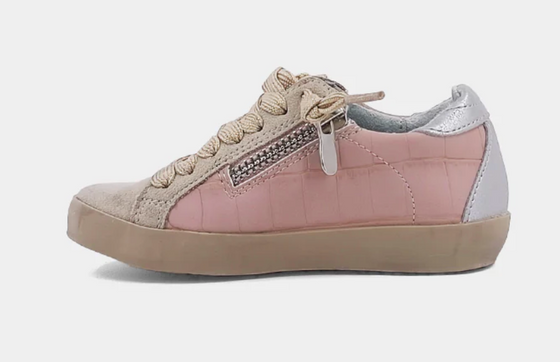 Danny Sneaker - Mauve/Croco