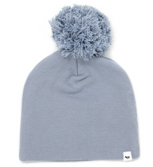  Newborn Pom Hat - Solid Blue