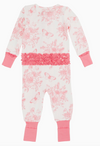 Pink Garden Toile Onesie