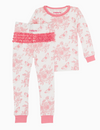 Pink Garden Toile Long Sleeve Pajama Set