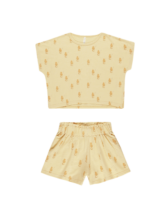 Seahorse Shirt + Short Set