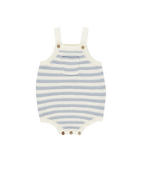  Knit Stripe Romper