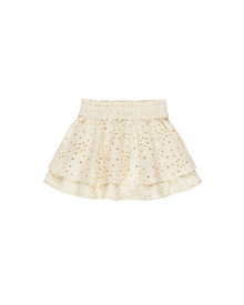  Eyelet Short Skirt - Ivory