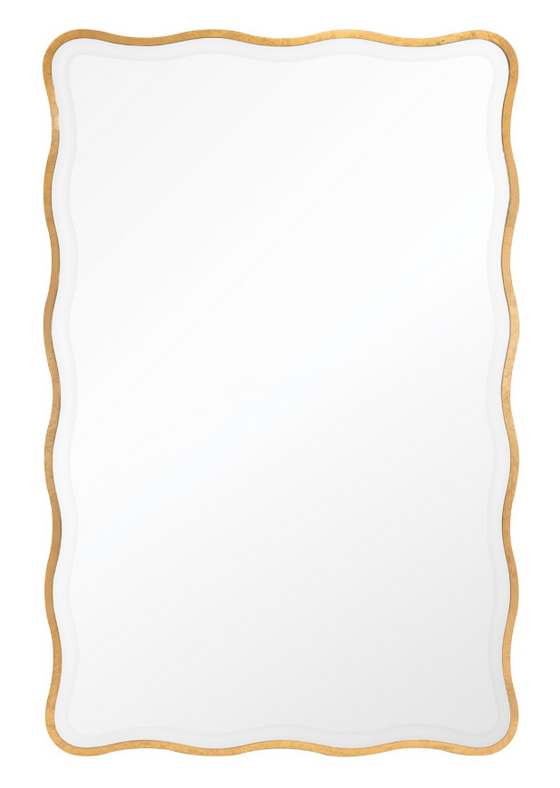 Stassi Scallop Mirror - Rectangle