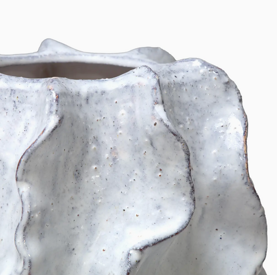 Clara Ruffle Vase - Tall