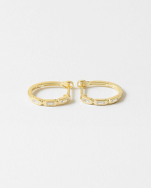  Emerald Pattern Huggie