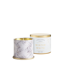  Winter White Holiday Tin Candle - Small