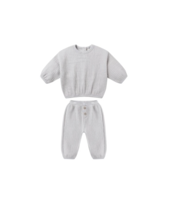 Textured Set - Gray Blue