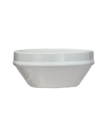  Off White Stoneware Bowl