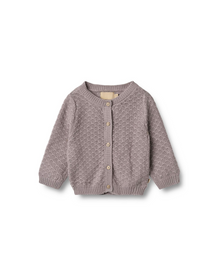  Dusty Purple Cardigan