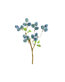  Blue Mini Snowball Branch