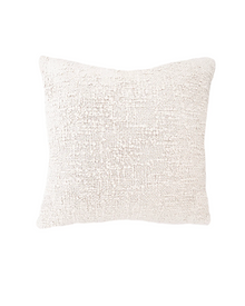  White Boucle Pillow - 20x20