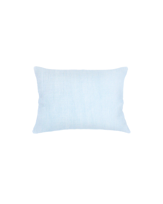 Sky Blue Linen Pillow 14x20