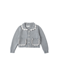  Dusty Blue Cardigan