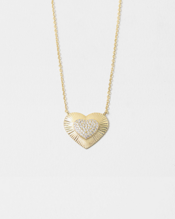 Aaliyah Heart Necklace