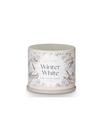 Winter White Mini Tin Candle