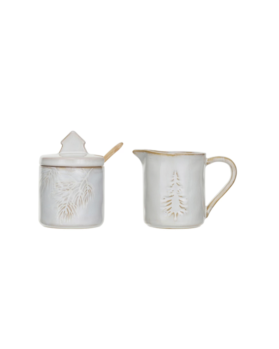 Winter Sugar + Creamer Set