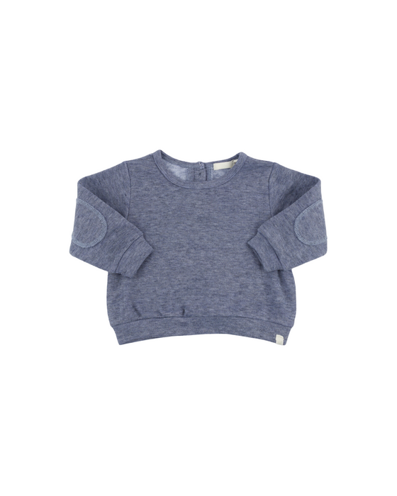 Boxy Sweatshirt - Denim