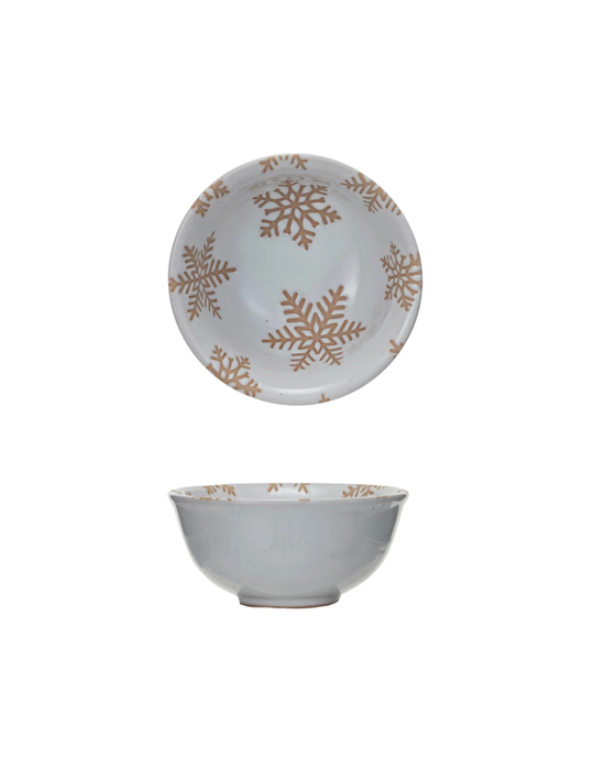 Mini Snowflake Bowl