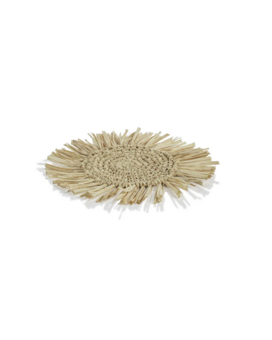 Raffia Coaster