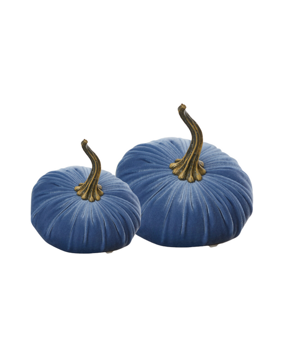 Chambray Velvet Pumpkin - 2 Sizes Available