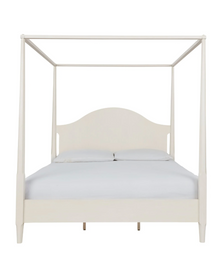  Essex White Wash Canopy Bed