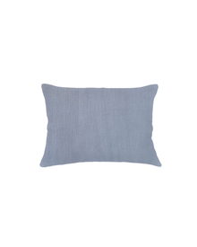  Coastal Blue Linen Pillow 14x20
