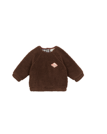  Brown Fleece Pullover