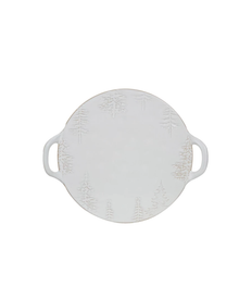  Winter White Tree Platter