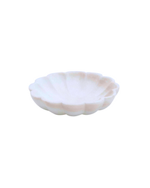  Scalloped Marble Dish