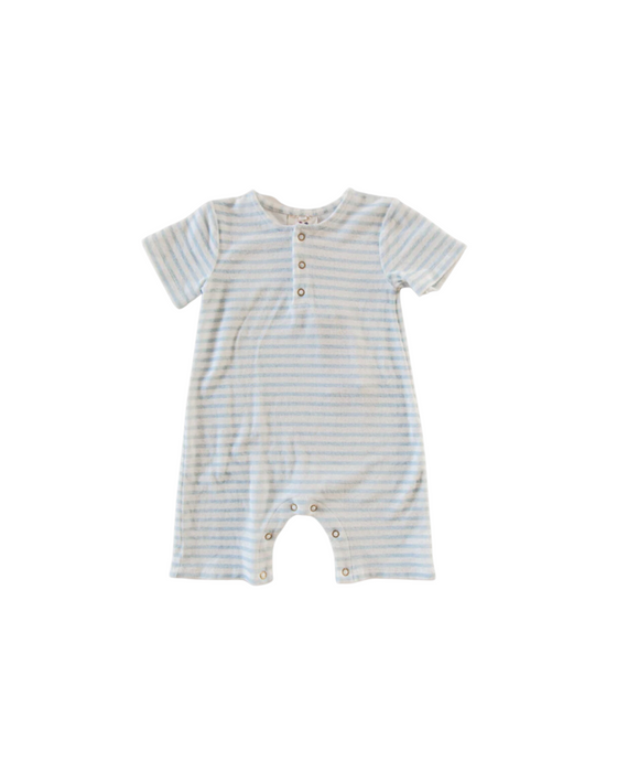 Terrycloth Romper - Stripe