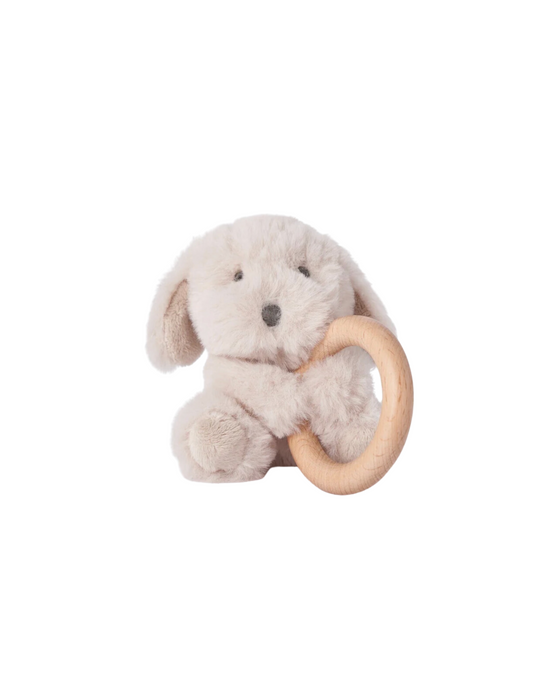 Plush Puppy Rattle