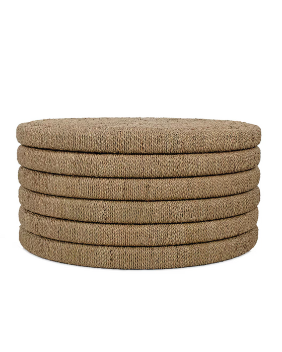 Round Seagrass Coffee Table