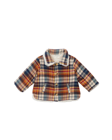  Plaid Reversible Shacket